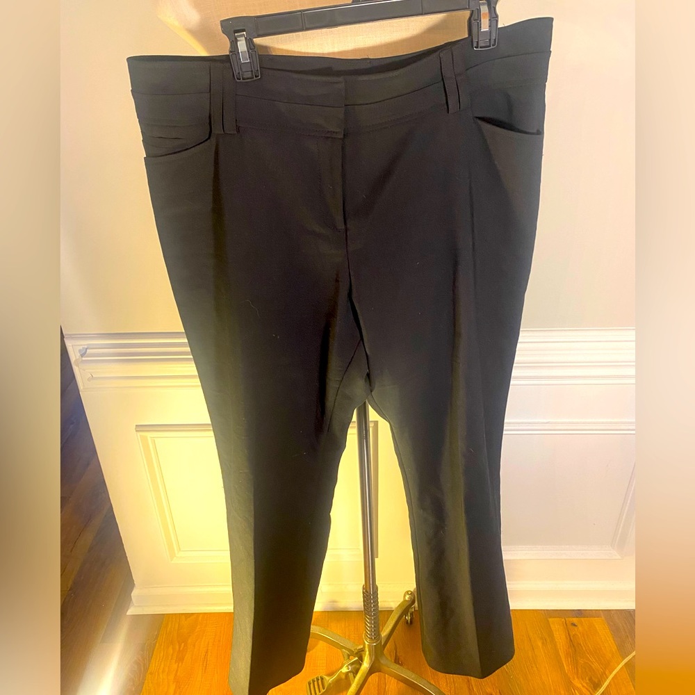 NEWLY LISTED! 7Th Avenue New York Company Pants Black 17TALL(104)